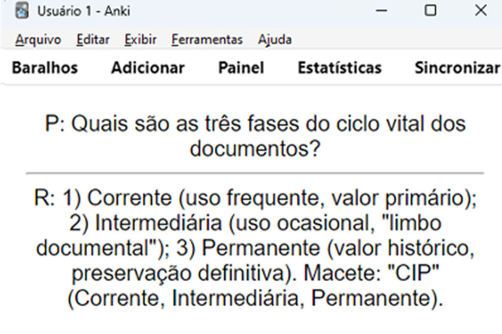 Flashcards e Resumos