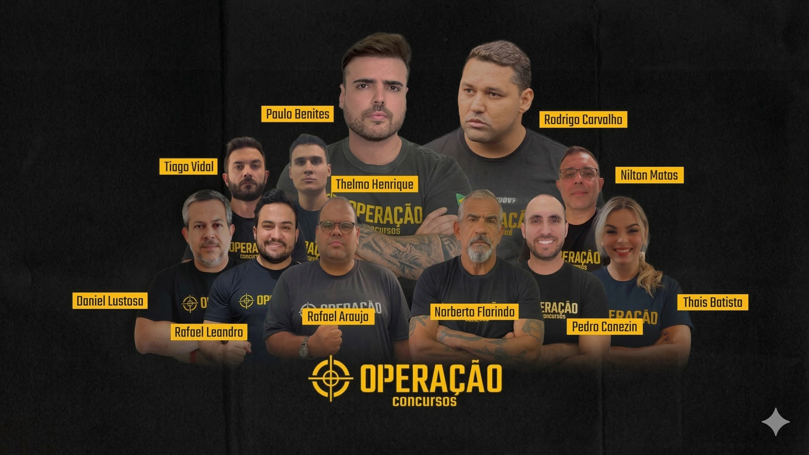 Time de professores Operação Concursos